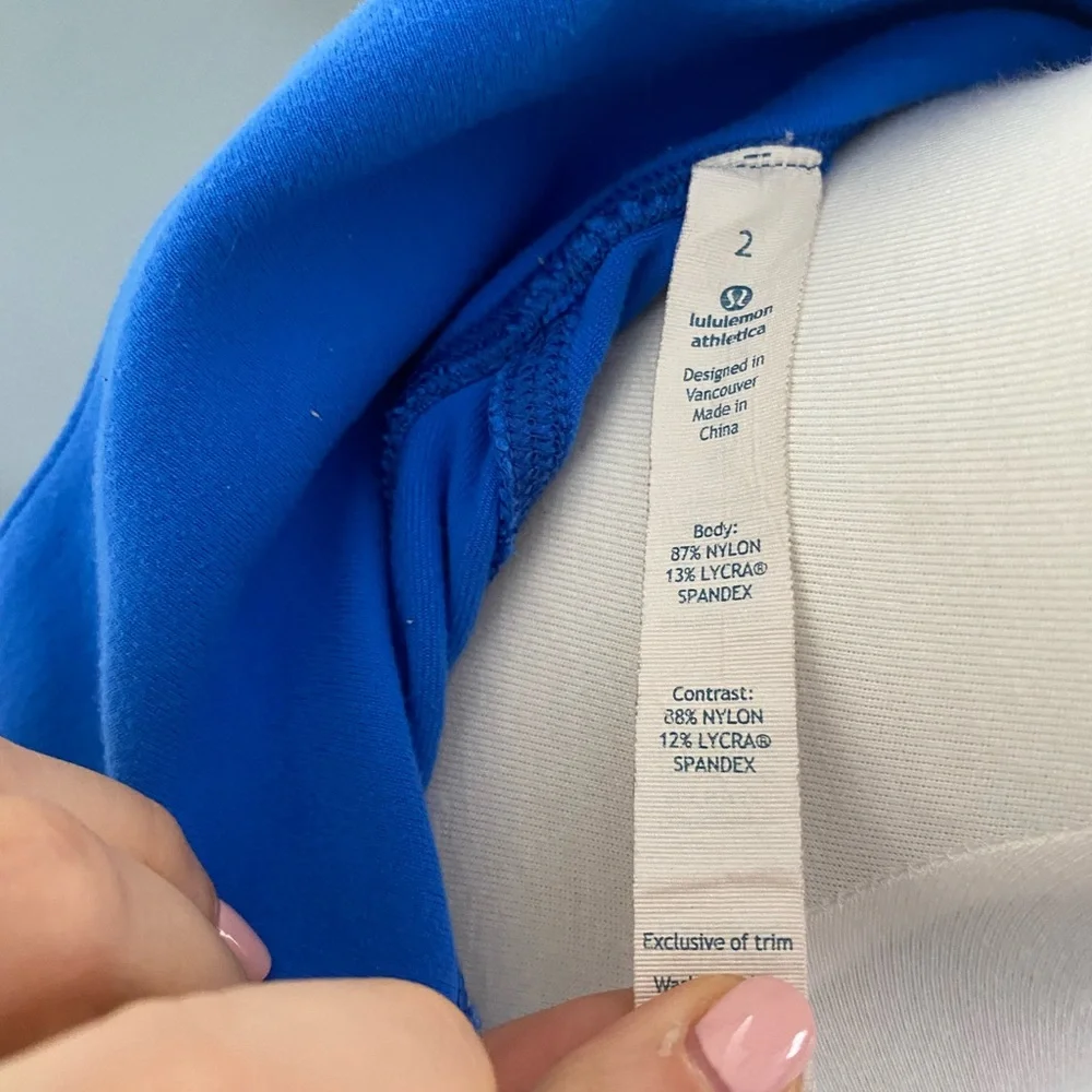 lululemon athletica Royal Blue Zip-Up Jacket - Picture 2 of 3